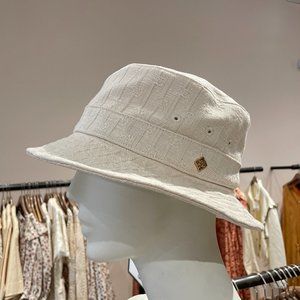 NWT Sandro Embroidered Monogram Bucket Hat